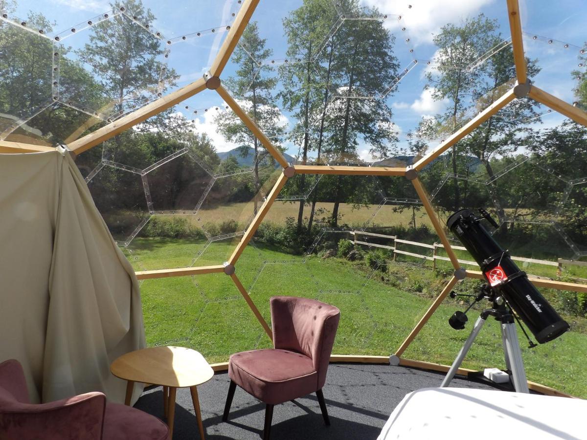 Camping 3 Etoiles - Piscine Chauffee - Vue Montagne Saint-Girons  Exteriér fotografie